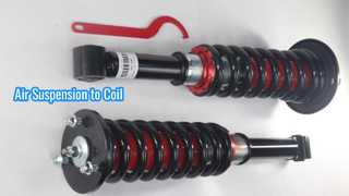 2006-2013 Range Rover Sport LR3 LR4 L320 ชุดแปลงระบบกันสะเทือนแบบ Air เป็นคอยล์สปริง