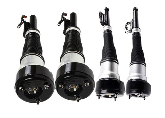 4 PCS ด้านหน้า ด้านหลัง ยืดสายอากาศ หนุนกระแทก สําหรับ Mercedes Benz W221 S500 S550 CL500 RWD A2213205813 A2213205713