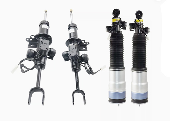 37116796926 37116796925 ด้านหน้า ด้านหลัง LH & RH สายแขวนอากาศ W / EDC สําหรับ BMW 7 Series F01 F02 740Li 750Li. 2009-2014