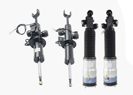 37116796926 37116796925 ด้านหน้า ด้านหลัง LH & RH สายแขวนอากาศ W / EDC สําหรับ BMW 7 Series F01 F02 740Li 750Li. 2009-2014