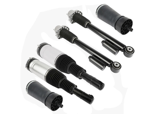 LR034265 LR034266 แผ่นกระแทกการแขวนอากาศด้วย EDC + ลายอากาศด้านหลัง สําหรับ Land Rover Range Rover Sport L405 L494 2014