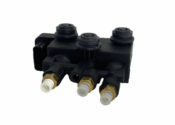บล็อกโซลินอยด์วาล์วกันสะเทือนอากาศด้านหน้า LR070245 LR037081 สำหรับ Range Rover Sport MK IV L405 L494 2014-2018